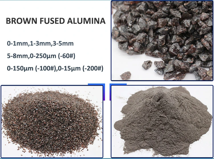 Factory Price 95% Brown Fused Aluminium Oxide for Sandblasting Grinding and Polishing